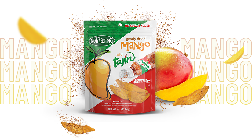 Try our Nutrissimo Gently Dried Mango with Tajín